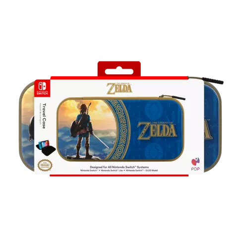 Comprar Funda Deluxe Travel Case Zelda Hyrule Blue Licenciado Switch