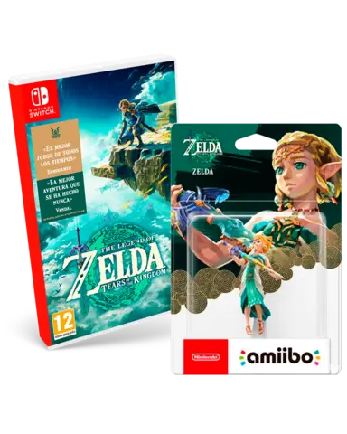 Comprar The Legend of Zelda: Tears of the Kingdom + Figura Amiibo Zelda Switch Figuras amiibo