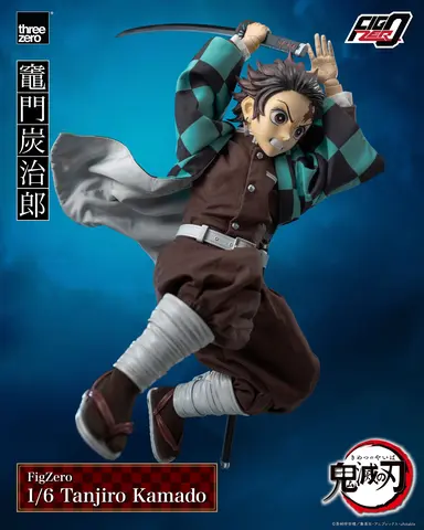 Reservar Figura Tanjiro Kamado Demon Slayer FigZero ThreeZero 27cm Figuras de Videojuegos Estándar