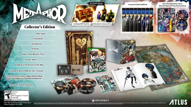 Reservar Metaphor: Refantazio - Collectors Edition - Imp Xbox Series Coleccionista - EEUU