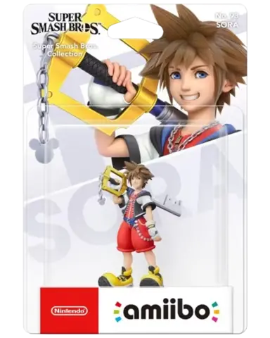 Figura Amiibo Sora Kingdom Hearts (Serie SSB)
