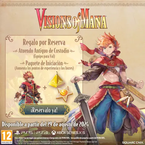 DLC Visions of Mana - Playstation