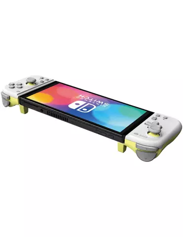 Comprar Mando Hori Split Pad Compct Blanco y Amarillo Switch