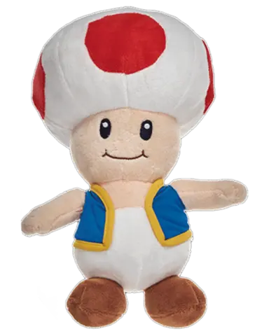 Peluche Super Mario - Toad 20 cm