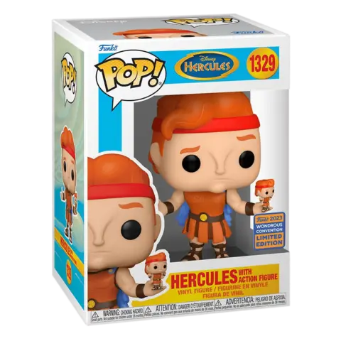 Reservar Figura POP! Disney Vinyl Hercules w/ Action Figure 9 cm Figuras de Videojuegos