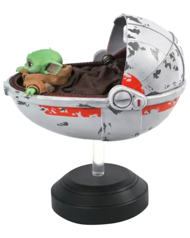 Comprar Figura Baby Yoda en Cuna The Mandalorian Star Wars 14 cm Figuras de Videojuegos