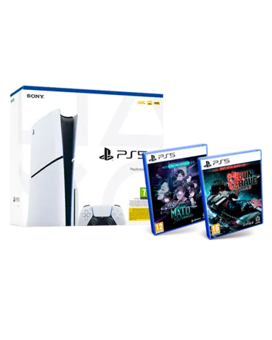 Comprar Consola PS5 Modelo Slim 1TB + Gungrave G.O.R.E + Mato Anomalies PS5 Pack Gungrave + Mato Anomalies