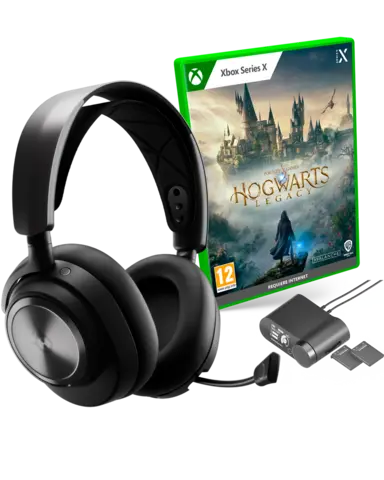 Auriculares Gaming Arctis Nova Pro X Inalámbricos Steelseries + Hogwarts Legacy