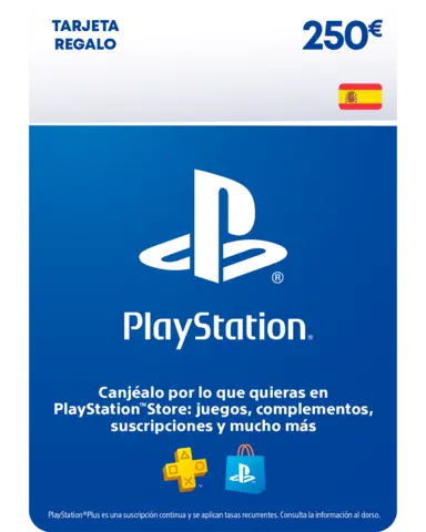 Tarjeta regalo de Playstation 250€