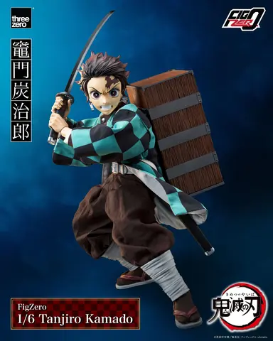 Reservar Figura Tanjiro Kamado Demon Slayer FigZero ThreeZero 27cm Figuras de Videojuegos Estándar