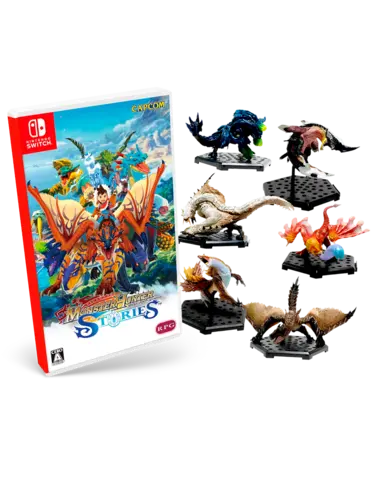 Comprar Monster Hunter Stories + Figura al azar de un Set de 6 figuras Monster Hunter Vol. 16 Switch Pack Set de figuras Vol. 16 - Japón