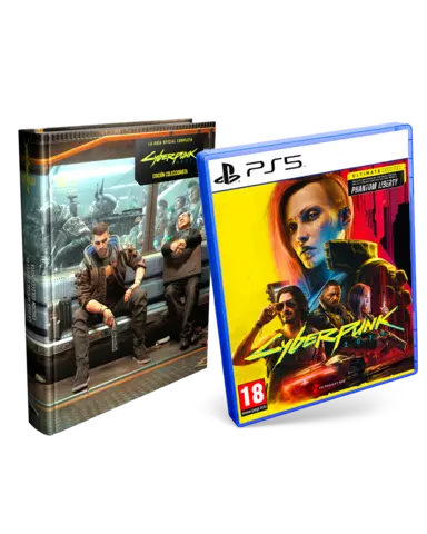 Comprar Cyberpunk 2077 Ultimate Edition + Guía Cyberpunk 2077 Edición Coleccionista PS5 Pack Guía