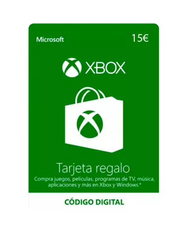 Comprar Tarjeta Prepago Xbox Live 15€ Xbox Live