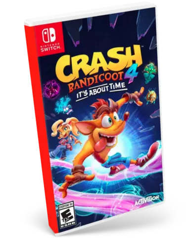 Comprar Crash Bandicoot 4: It's About Time - import - USA Switch Estándar - EEUU