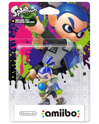 Figura Amiibo Splatoon Boy (Serie Splatoon)