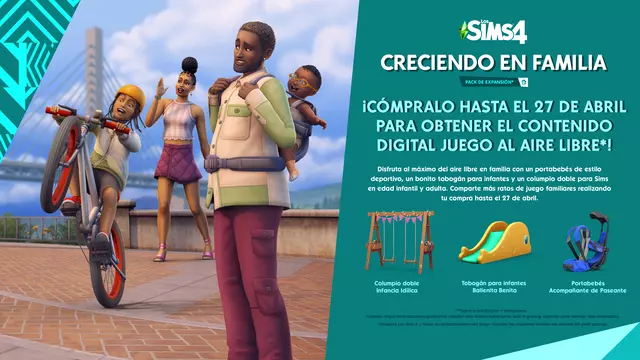 Comprar Los Sims 4 EP 13 Creciendo en Familia PC Pack Expansión Creciendo en Familia