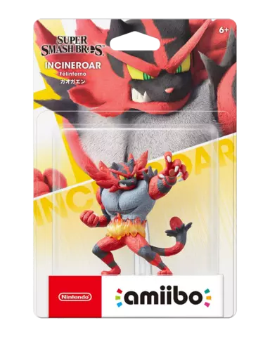 Comprar Figura Amiibo Incineroar (Serie SSB) Figuras amiibo