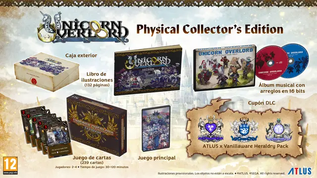 Comprar Unicorn Overlord Collectors Edition Switch Coleccionista