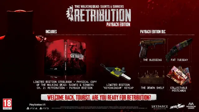 Comprar The Walking Dead: Saints & Sinners 2 Capítulo 2: Retribution Edición Payback VR PS4 Estándar