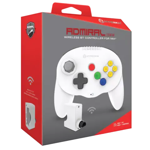 Comprar Mando blanco inalámbrico Admiral Premium PC