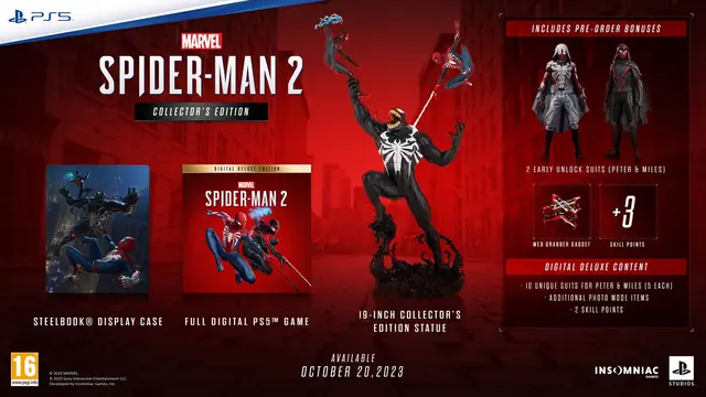 Reservar Marvel's Spider-Man 2 Edición Coleccionista PS5 Coleccionista - UK