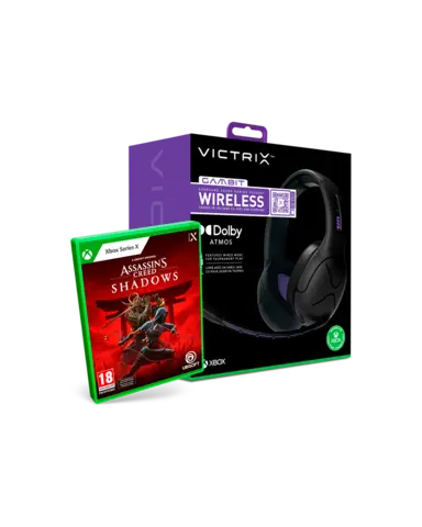 Reservar Victrix Gambit Wireless Auricular + Assassins Creed Shadows Xbox Series Estándar + Auricular