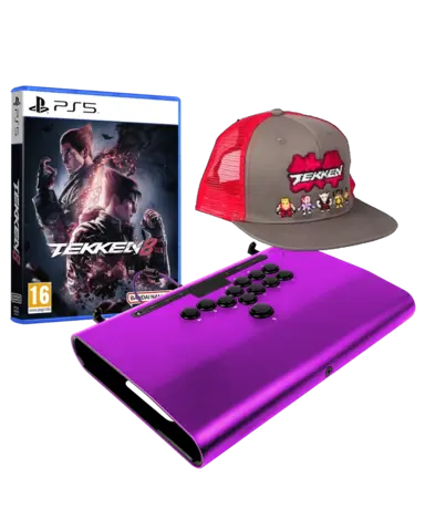 Comprar Tekken 8 + Fightstick Victrix Pro FS-12 Arcade Púrpura con Licencia Oficial PlayStation PS5 Pack FS-12