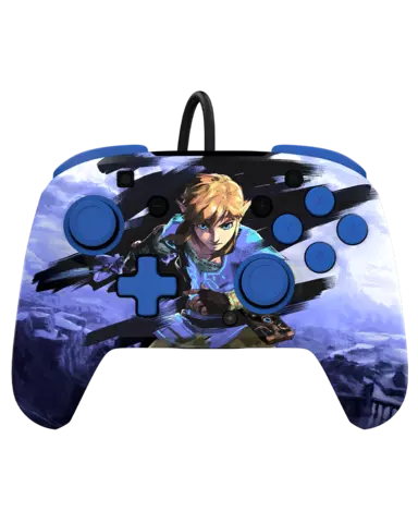 Comprar Rematch Wired Controller Zelda Warrior Link Licenciado Switch