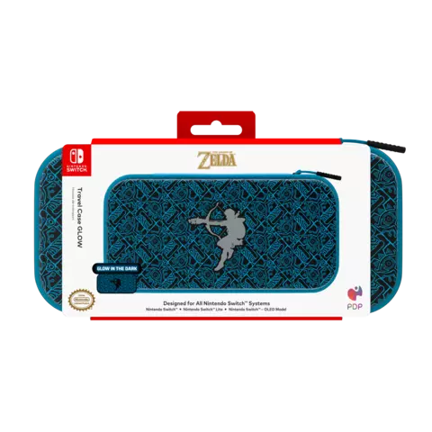 Comprar Mando con Cable Link Remath Glow TLOZ + Funda Link Glow Deluxe Travel Case TLOZ  Switch