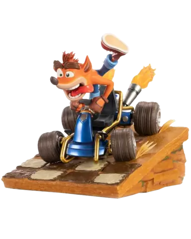 Comprar Figura Crash Team Racing Nitro-Fueled Crash in Kart 31 cm Figuras de Videojuegos Estándar