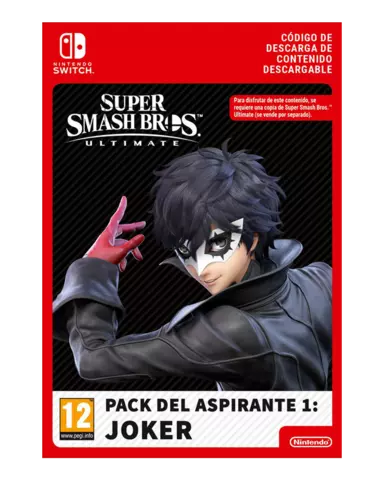 Super Smash Bros Ultimate - Pack del Aspirante 1: Joker