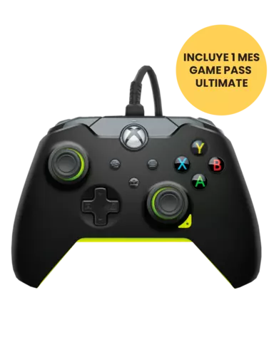Wired Controller Electric Black Licenciado
