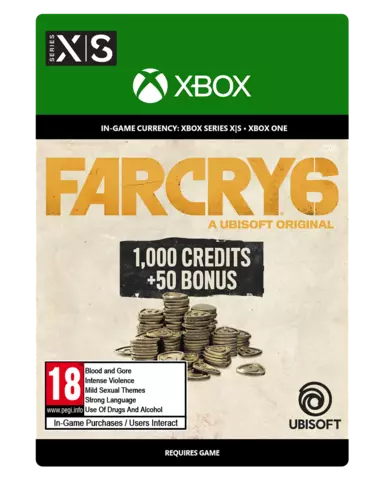 Comprar Far Cry 6 Pack S 1050 Créditos Xbox One Xbox Live