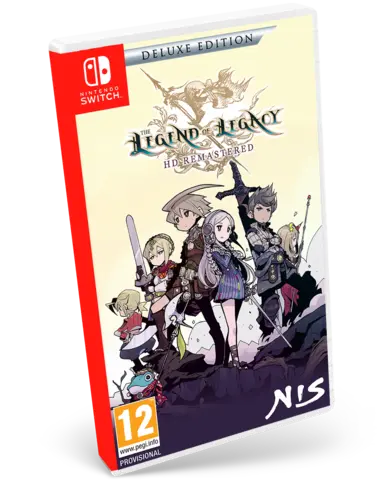 Comprar The Legend of Legacy HD Remastered – Deluxe Edition Switch Deluxe