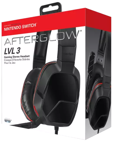 Auricular Stereo Afterglow LVL 3 - Negro