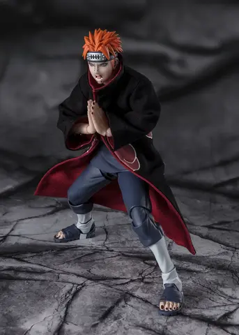 Reservar Figura Pain Tendo Six Path Naruto Shippuden SH Figuarts Tamashii 15cm Figuras de Videojuegos Estándar