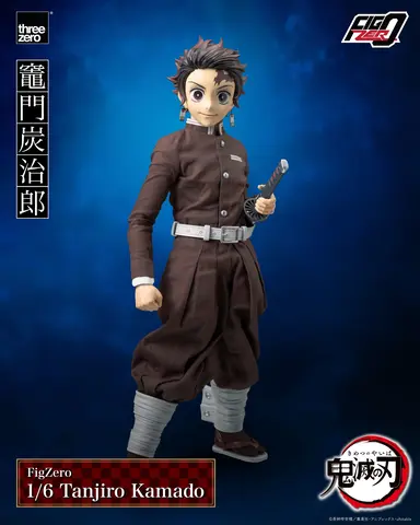Reservar Figura Tanjiro Kamado Demon Slayer FigZero ThreeZero 27cm Figuras de Videojuegos Estándar