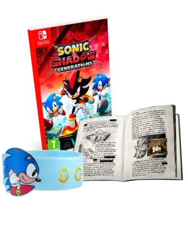 Sonic x Shadow Generations + Pulsera Sonic the Hedgehog con Licencia Oficial