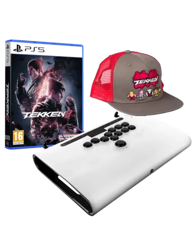 Comprar Tekken 8 + Fightstick Victrix Pro FS-12 Arcade Blanco con Licencia Oficial PlayStation PS5 Pack Victrix Pro FS-12