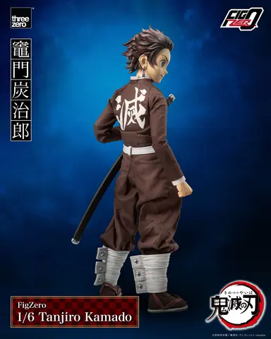 Reservar Figura Tanjiro Kamado Demon Slayer FigZero ThreeZero 27cm Figuras de Videojuegos Estándar