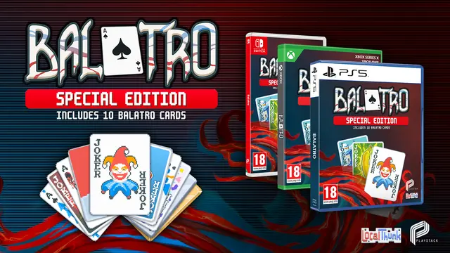Comprar Balatro Special Edition Switch Limitada
