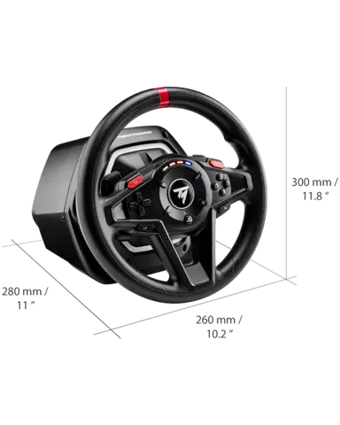 Comprar Volante T128 Thrustmaster Force Feedback + Pedales PS5/PS4/PC Licenciado PS5