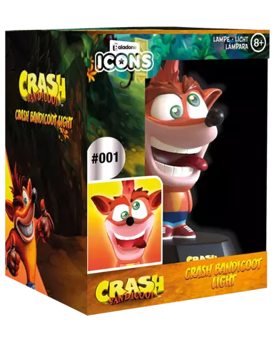 Comprar Crash Bandicoot 4: It's About Time + Lámpara 3D Crash Bandicoot + Set de 5 Chapas Crash Bandicoot  Switch Pack Lámpara Crash