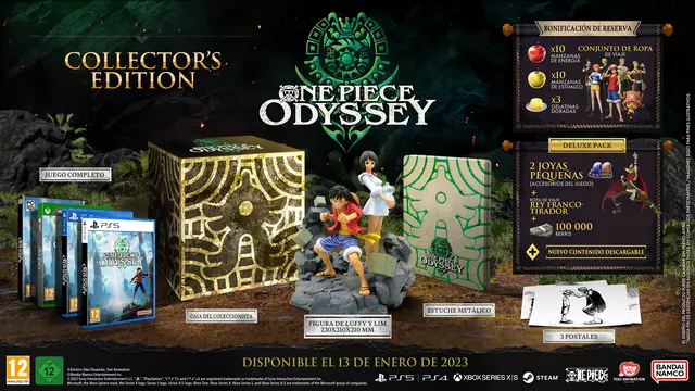 Comprar One Piece Odyssey Collector Edition - CIB PC Coleccionista