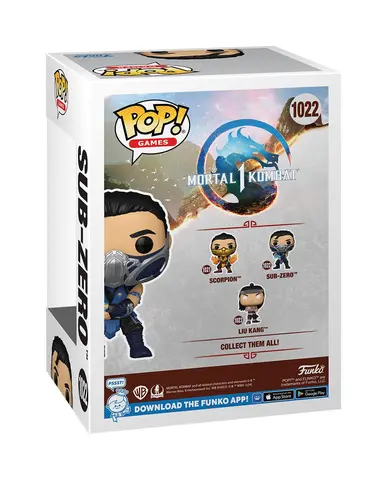 Reservar Figura Sub Zero Mortal Kombat Funko POP! 9cm Figuras de Videojuegos Estándar