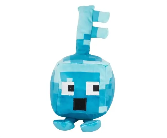 Minecraft Dungeons Happly Explorador Llave de Diamante Golem Peluche 22cm
