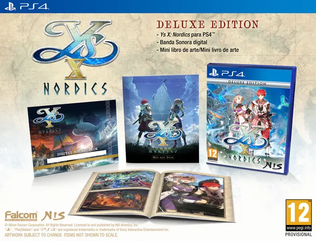 Reservar Ys X: Nordics - Deluxe Edition PS4 Deluxe