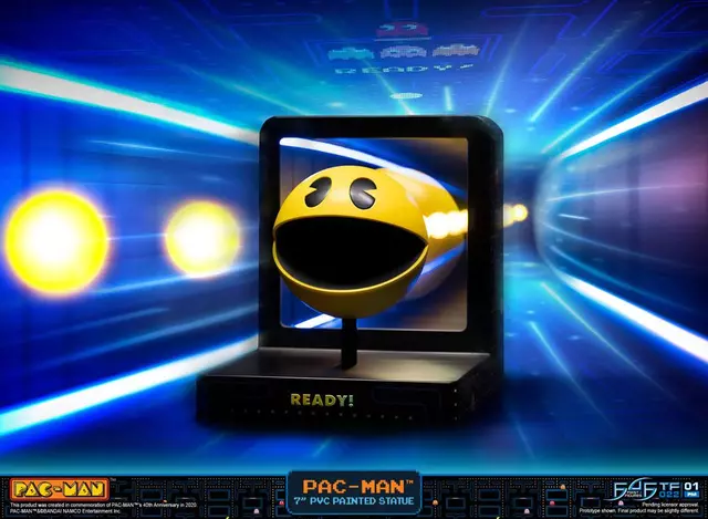 Comprar Figura Pac-Man con Expositor Infinito 18 cm Figuras de Videojuegos Estándar screen 1