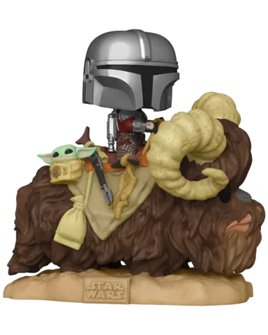 Comprar Figura POP! Mandalorian y Baby Yoda en Batha Star Wars: The Mandalorian Figuras de Videojuegos