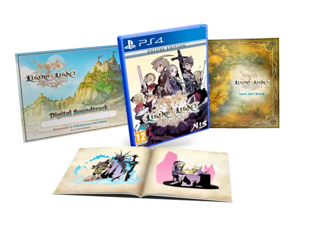Comprar The Legend of Legacy HD Remastered – Deluxe Edition PS4 Deluxe